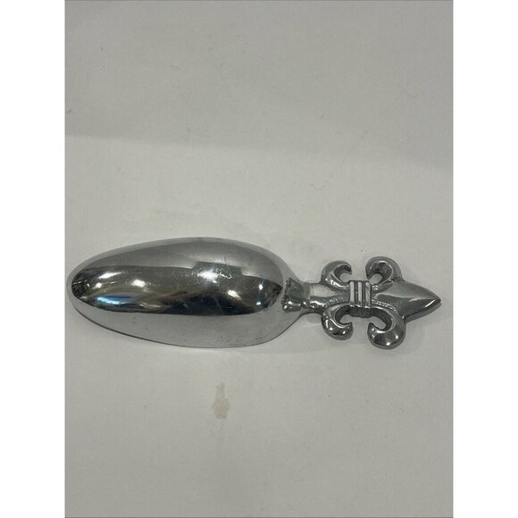 Fleur De Lis‎ Design Scoop Approximately 9x 2" For  Ice, Sugar- India Pre-owned - Picture 1 of 12